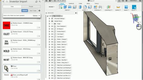 Import Inventor Assembly Into Fusion 360 And Flatten Sheetmetal Parts 1