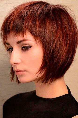 Bob haircuts come in a variety of shapes and lengths, but they can generally be separated into two categories: Short Layered Haircuts 2020: 22 Short Layered Hairstyles ...