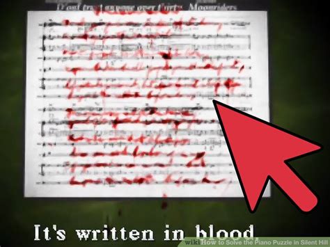 The bird/piano puzzle in silent hill and the shakespeare puzzle in silent hill 3. How to Solve the Piano Puzzle in Silent Hill: 11 Steps
