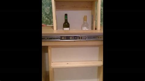 Get inspired and then you'll not only have a place for your newly acquired booze collection, you'll also have a quick weekend. Home made Liquor cabinet Diy Cool - YouTube