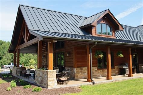 residential metal roof systems mcelroy metal metal roof houses home styles exterior