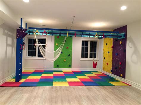 Kids Basement Playroom