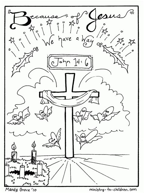 Jesus Is The Light Coloring Page Coloring Home
