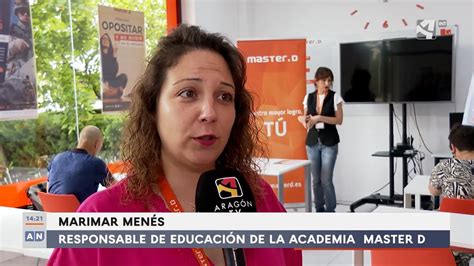 Consejos para las horas previas a la Oposición de Educación MasterD en la Aragón TV YouTube