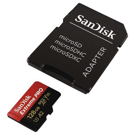 Flash Micro Sdxc 128gb C10 U3 V30 A2 Uhs I Adapter Sandisk Extreme