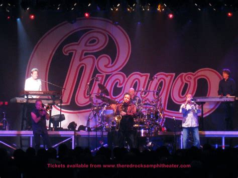 Chicago The Band And Rick Springfield Tickets 17th June Red Rocks