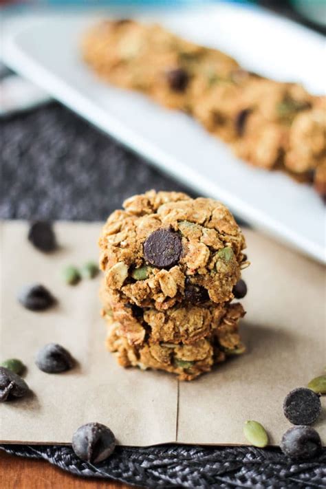 These are crunchy and addictive. Crunchy Gluten Free Pumpkin Chocolate Chip Cookies ...