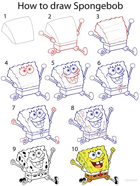 All you will need is a pencil, a pen, or a marker, as well as a sheet of paper. How to Draw Spongebob Step by Step + Funny sketch and Picture | Spongebob drawings, Drawing ...