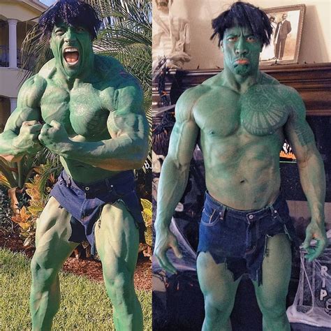 Dwayne The Rock Johnson Shares His Hulk Throwback Halloween Photo The