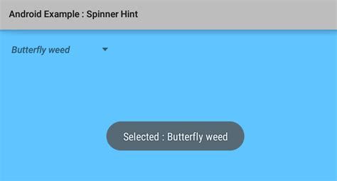 How To Add A Hint To Spinner In Android Jigopost