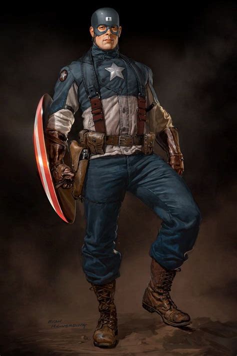 Capitán América Concept Art Captain America Captain America Comic