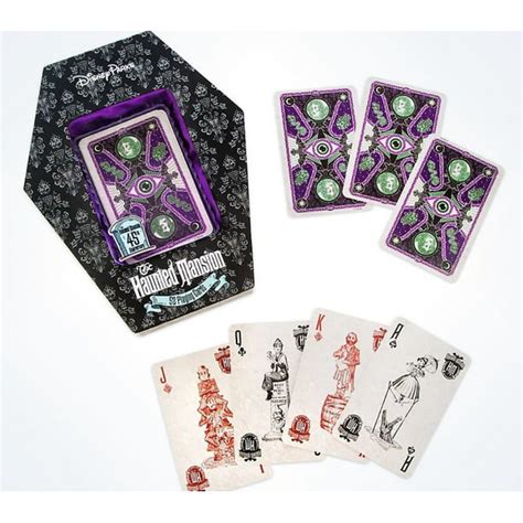 Disney Parks Haunted Mansion 52 Playing Cards New With Box Walmart