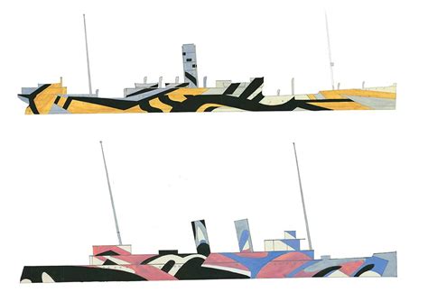 Dazzle Camouflage For Warships And Zebra Dazzle Camouflage For Zebras