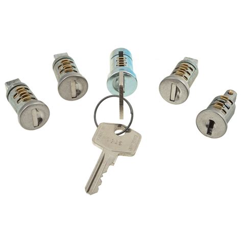 Barrel Lock Set With Keys 5 Piece