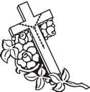 Catholic Cross For Funeral Clip Art Clip Art Library