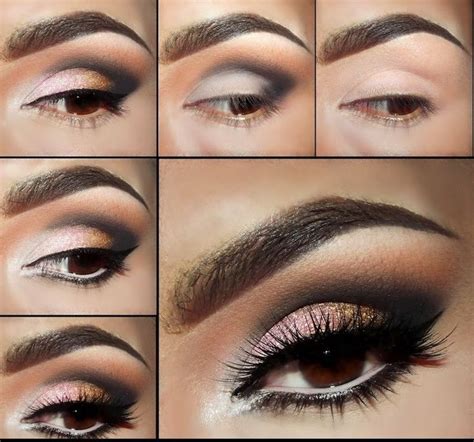 smoky eyes makeup tutorials coffee and silver 12 beautiful smoky looks with step by step