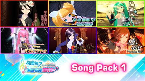 Hatsune Miku Project Diva Mega Mix Song Pack 1 Para Nintendo Switch