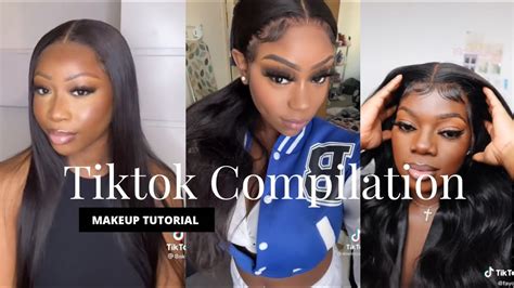 Uk Black Girl Makeup Makeup Tutorial Part 3 Tiktok Compilation 2021 Youtube