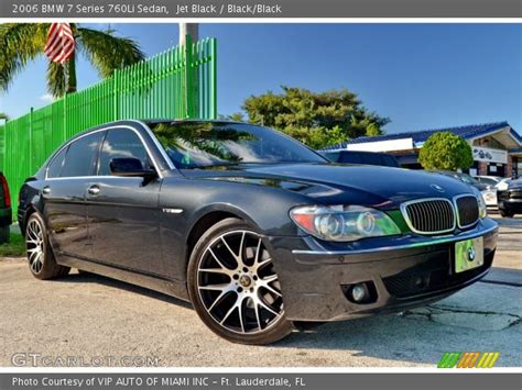 2006 bmw 7 series for sale. Jet Black - 2006 BMW 7 Series 760Li Sedan - Black/Black Interior | GTCarLot.com - Vehicle ...