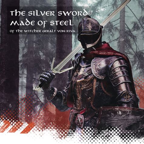 Witcher Steel Silver Sword Ciris Sword With Sheath Bundle