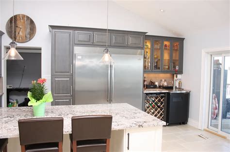 Created the glass door syste custom glass backsplash into products 897961. Full Custom Kitchen in Coldwater - Custom Kitchens ...