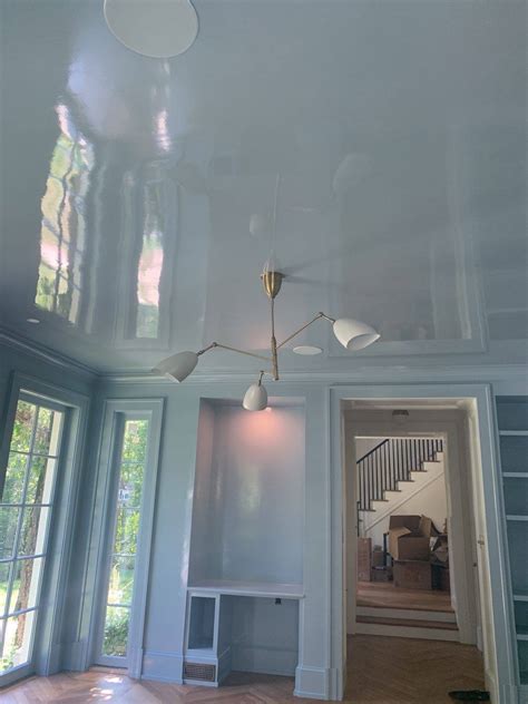 High Gloss Ceiling Paint Shelly Lighting