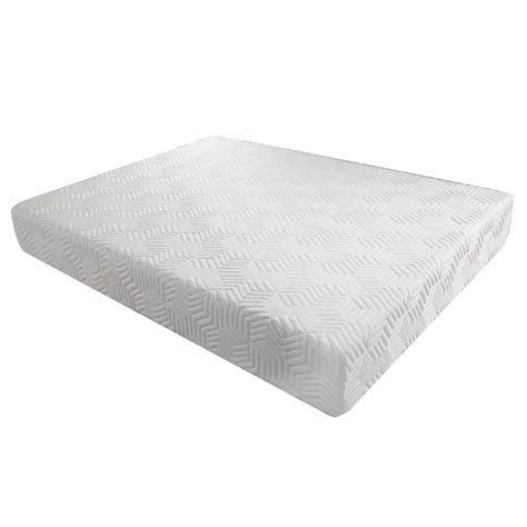 10 Inch Queen Traditional Firm Gel Memory Foam Mattress Bed With 2 Free
