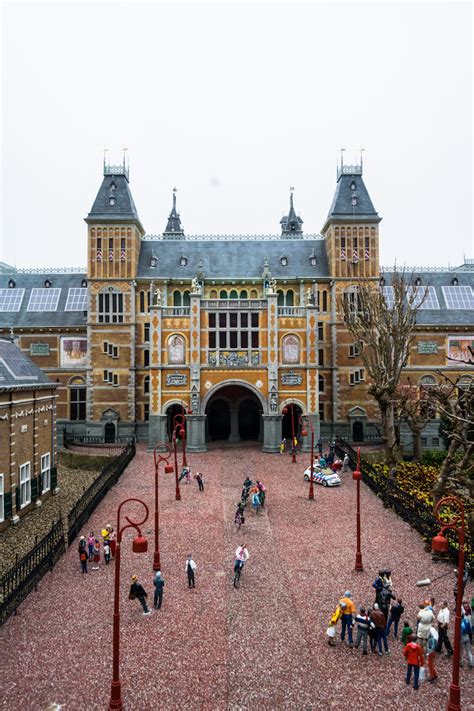 The Rijksmuseum At The Madurodam In The Hague This Miniature Park Is