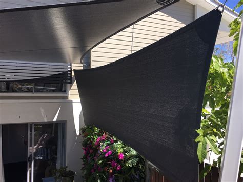 Shade Sails Installed As A Privacy Screen By Superior Shade Sails