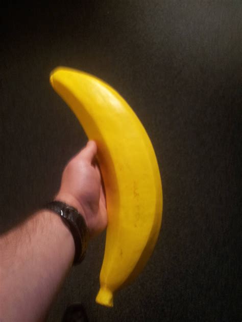 I Took A Photo Of A Giant Banana We Use At Work Whilst Reddit Was Down