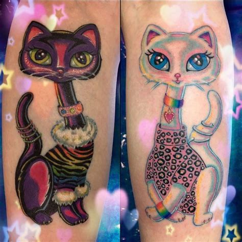Lisa Frank On Instagram “purrfect Lisafrank Tattoos By Hellonheels85