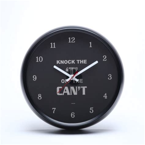 Knock The T Off The Cant Clock