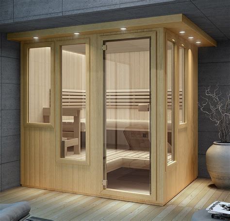 Indoor Sauna Rooms For The Home By Finnleo Pure Sauna Indoor Sauna Home Spa Room Sauna Room
