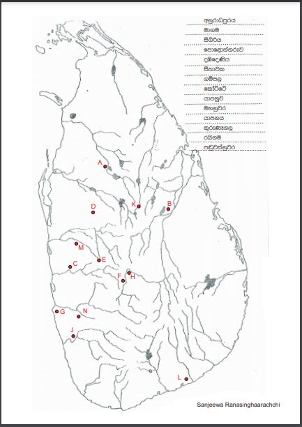 Grade 11 History Maps Sri Lanka