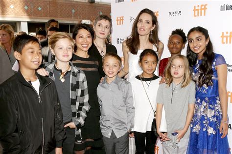 Angelina Jolie Steps Out With 5 Of Her 6 Kids Who Magazine