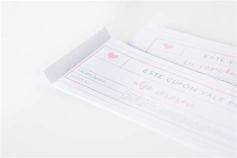 Milowcostblog Imprimible Cheque De Cupones Para Regalar Valentin