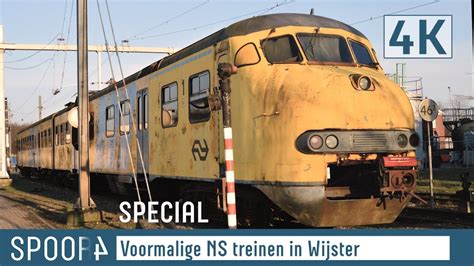 Oude Ns Treinen In Wijster Vlakbij Hoogeveen Special Youtube