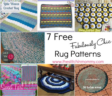 Crochet decoration crochet home decor crochet crafts crochet projects knit crochet vintage crochet patterns crochet basket pattern fillet crochet bathroom. Fabulously Chic Crochet Rugs - The Stitchin Mommy