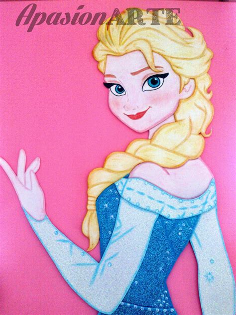 Bolso frozen bolsitas de goma eva manualidades de papel para. ApasionARTE: Elsa de Frozen en Goma Eva (Paso a paso ...