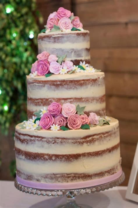 How To Make A Semi Naked Wedding Cake Recipes Made Easy