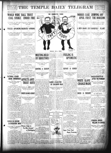 The Temple Daily Telegram (Temple, Tex.), Vol. 5, No. 98, Ed. 1 Tuesday