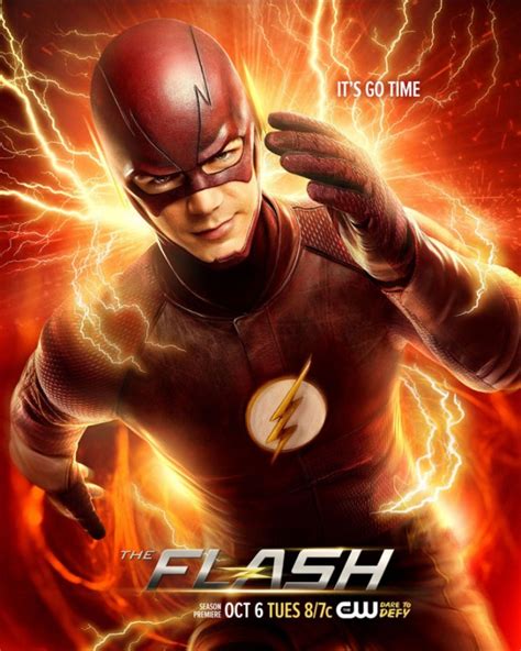 Cws The Flash Season 2 Spoilers First Poster Reveals New Suit
