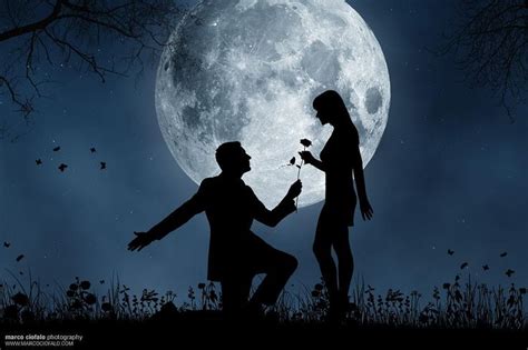 Big Moon Love Romantic Art Moon Photography Valentines Day Pictures