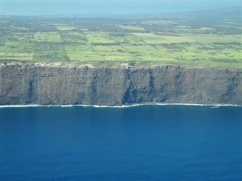 The Cliffs Of Molokai Were Formed When Half Of The Island Sheared Off