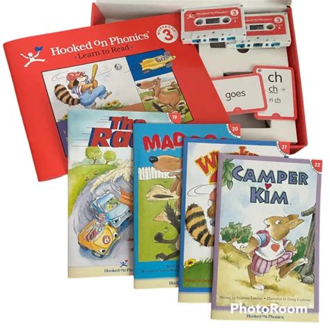 New Hooked On Phonics Learn To Read Level 3 Box Set Workbook Flash