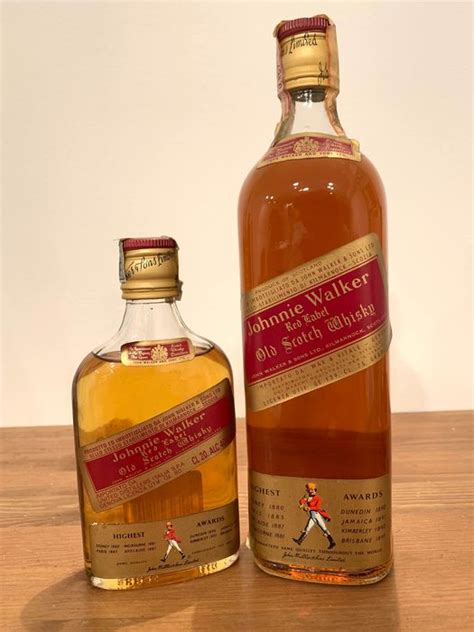 Johnnie Walker Red Label Old Scotch Whisky Mignonette Catawiki