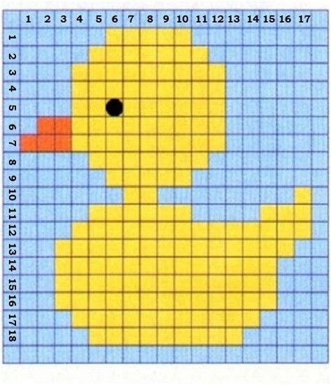 Baby panda d02413, cross stitch pattern, instant download, free shipping, cross stitch pdf, cross stitch animal. A Yellow Baby Duck. Cross stitch chart. #cross_stitch ...