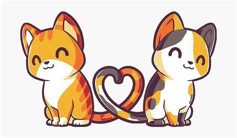 Kawaii Cute Cat Drawing Easy Hd Png Download
