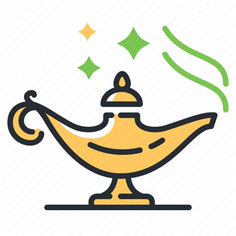Genie Lamp Magic Oil Icon Download On Iconfinder