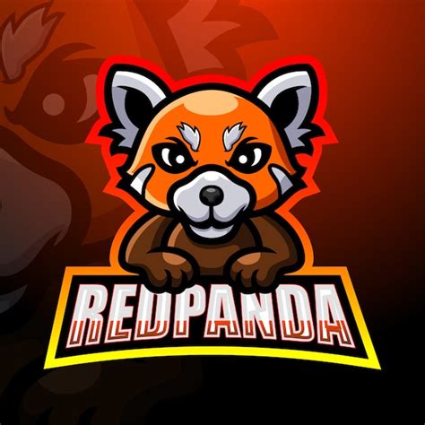 Premium Vector Red Panda Mascot Illustration